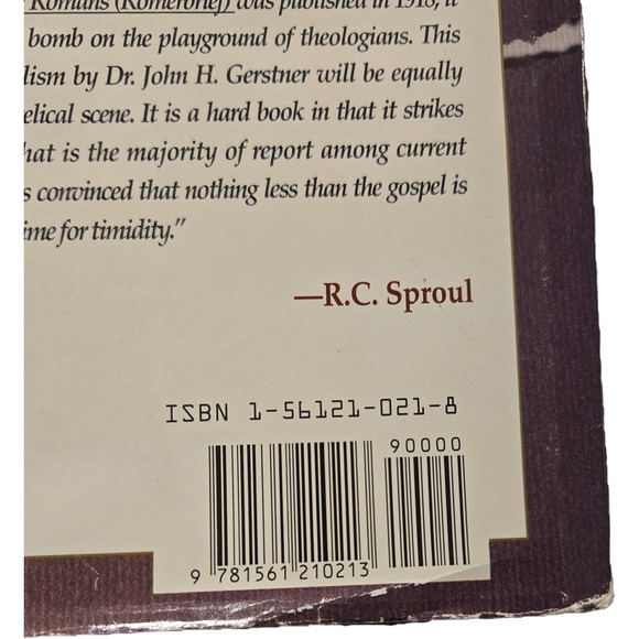 Wrongly diving the word of truth by John H. Gerstner Ph.D. 1561210218 wolgemuth - Picture 8 of 8